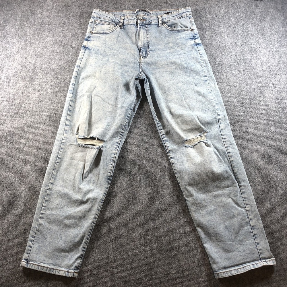 Celebrity Pink Jeans Womens 11/30 Distressed Ripped Knee High Rise Denim Pants